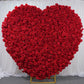 Red Heart Flowers