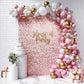 Rosegold Sequins Backdrop-N256RG