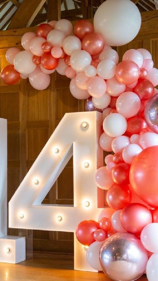 Number 4 Light Up - N255-1-4