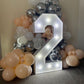 Number 2 Light Up - N255-1-2