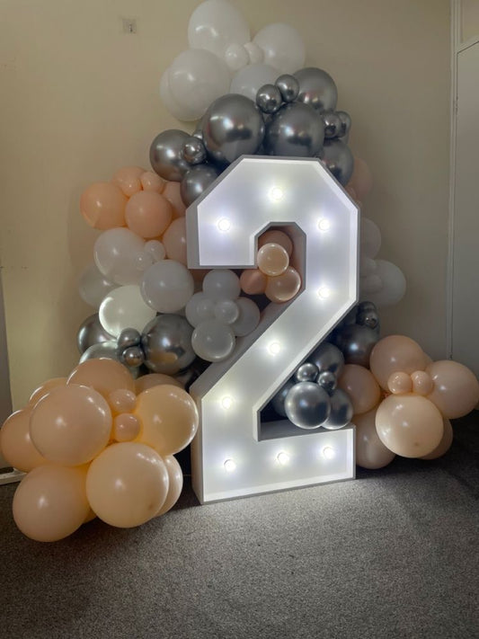 Number 2 Light Up - N255-1-2