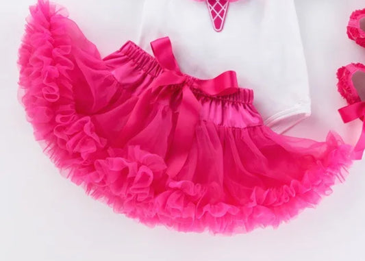 fuchsia tutu-T56