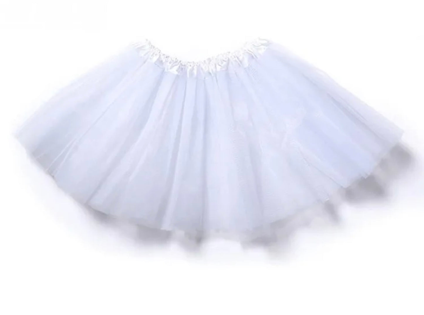 White Tutu Skirt- T28W9-106/1