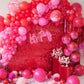 Red Sequins Backdrop-N256R