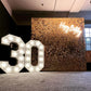 Gold Sequins Backdrop-N256G