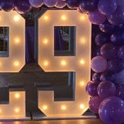 Number 9 Light Up - N255-1-9