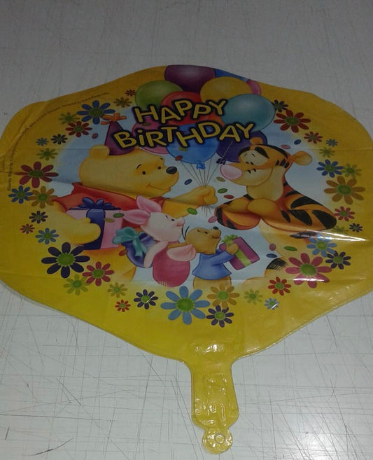 Winnie The Booh Birthday Balloon