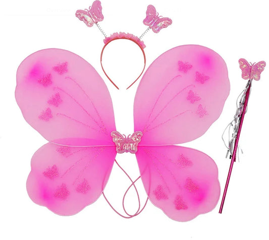 Pink Butterfly Set-AH431-126/2