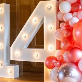 Number 4 Light Up - N255-1-4