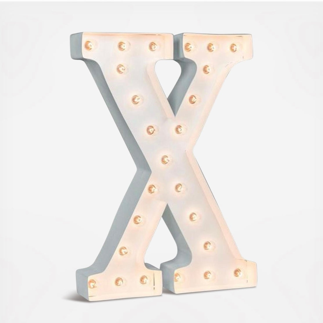 Letter X Light Up - N255-1X
