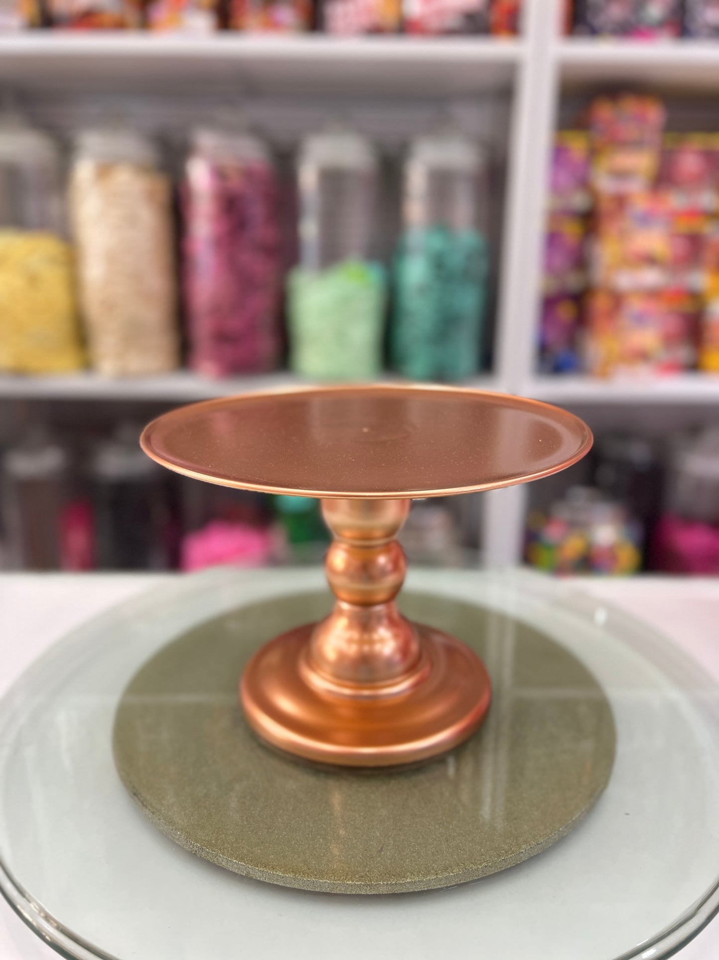 Cake Stand - Rose Gold - Medium