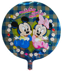 Character -Micky and Minnie 18"