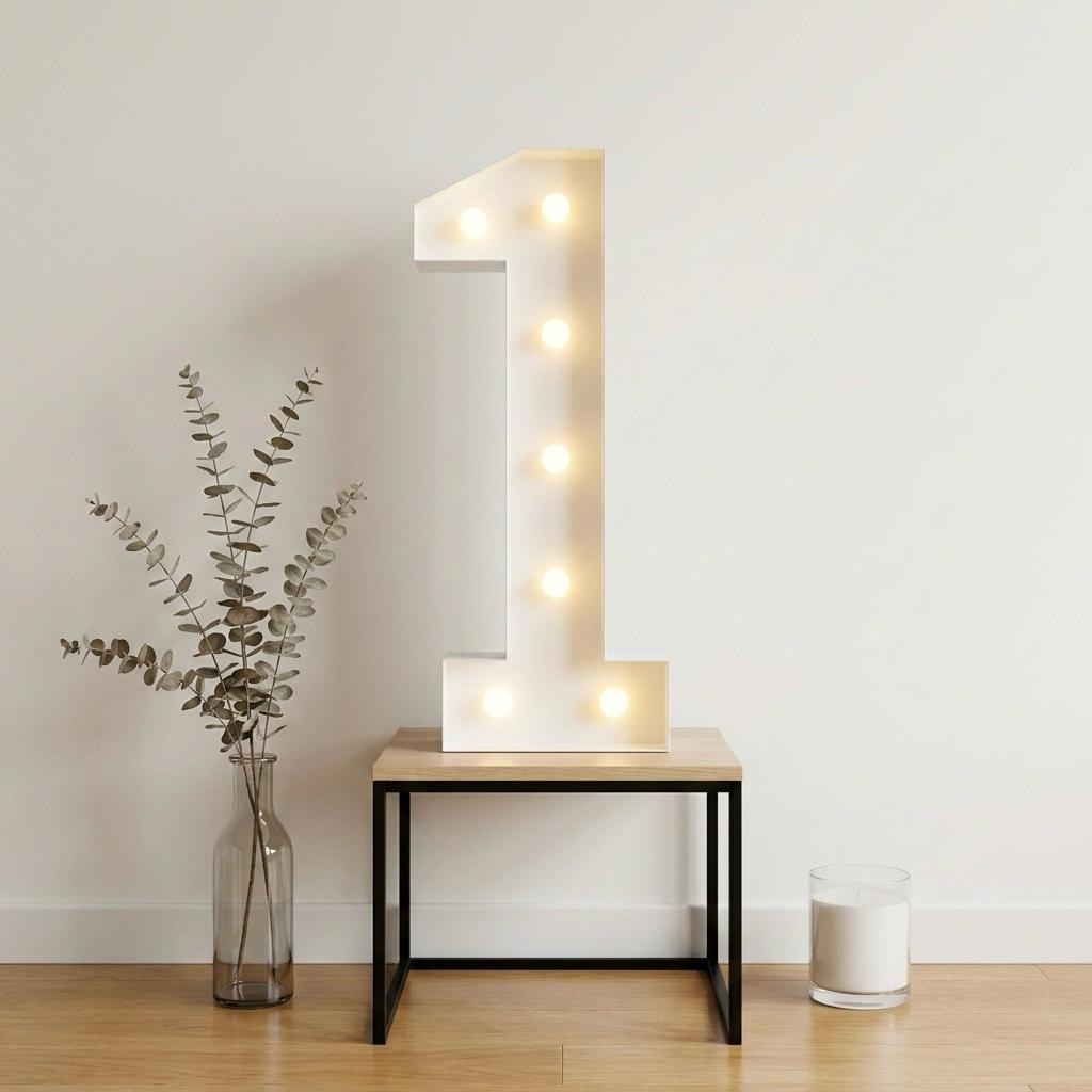 Number 1 Light Up - N255-1-1