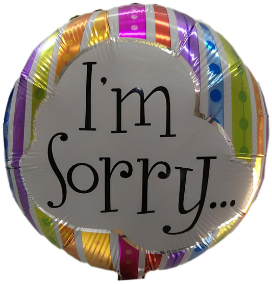 I'm Sorry Balloon 18 inch - 85