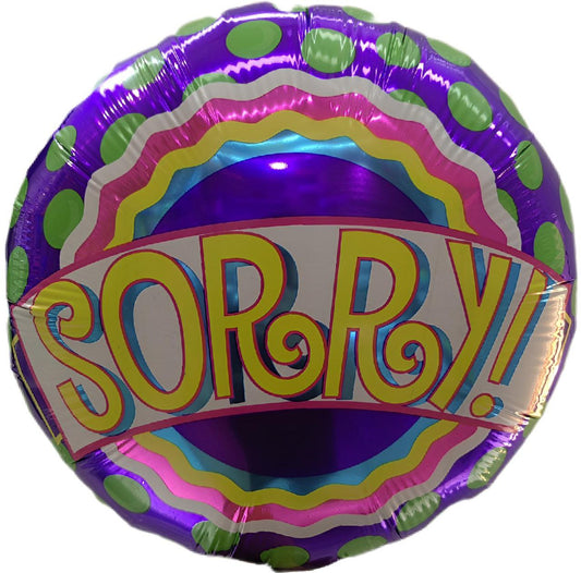 Sorry Balloon 18 Inch - 85