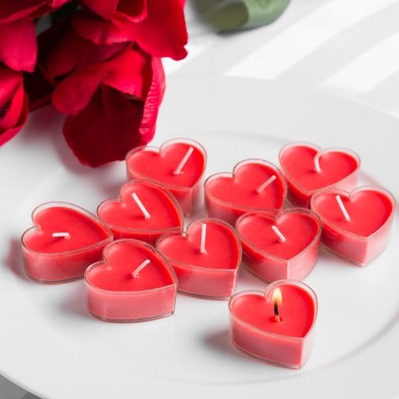 Heart-Shaped Candle-149