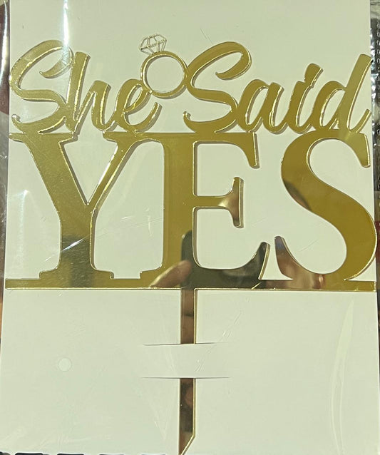 She Said Yes Tooper