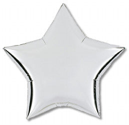 Silver Star Balloon -24" -25