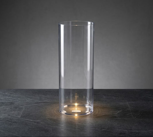 N417-Transparent acrylic vase 20X40(16)