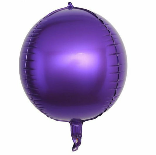 Purple 4D Foil Balloon-24"-26