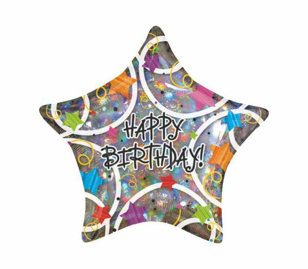 Birthday Balloons-18"Star Balloons-P2-11