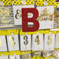 Glitter Letter