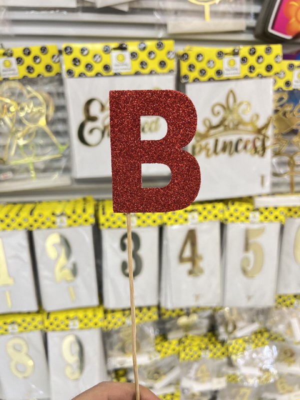 Glitter Letter