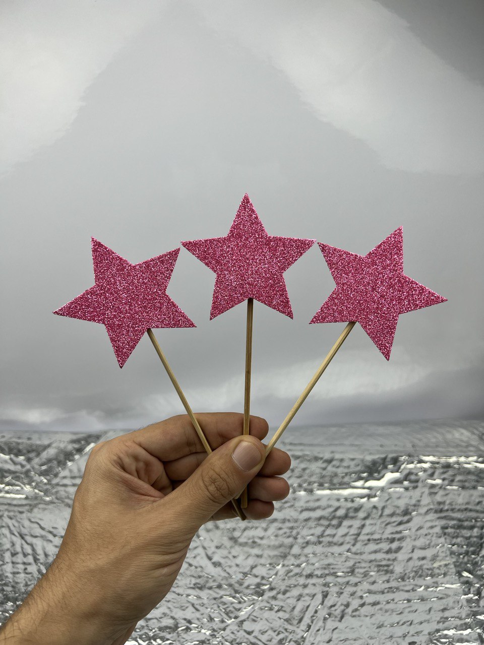 Pink Star Topper