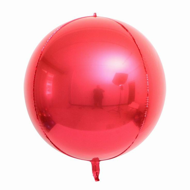 Red 4D Foil Balloon