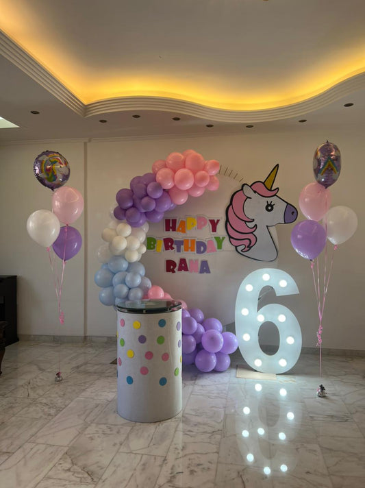 Unicorn Birthday Decoration