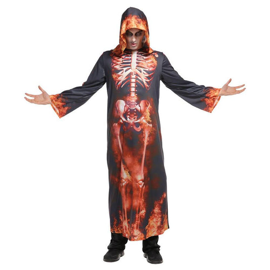 Flame Skeleton Costume N221- 1