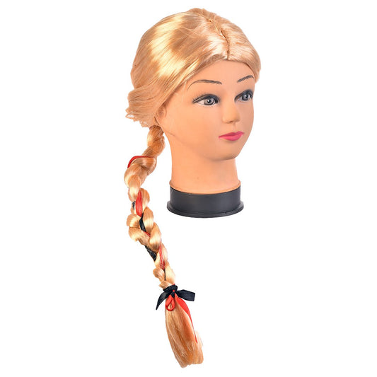 Long Braided blonde Wig AH768