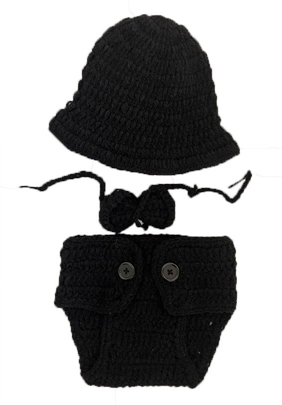 Gentleman new born Crochet Costume -88