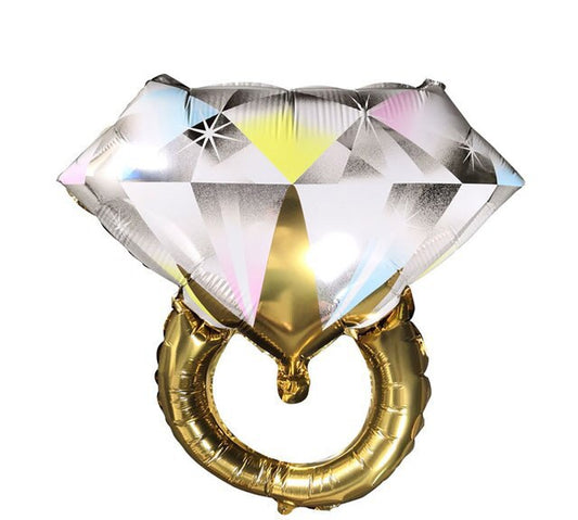 Gold Foil Diamond Ring-24"-16