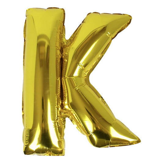 Balloon Gold Letter (K)