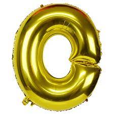 Balloon Gold Letter (o)