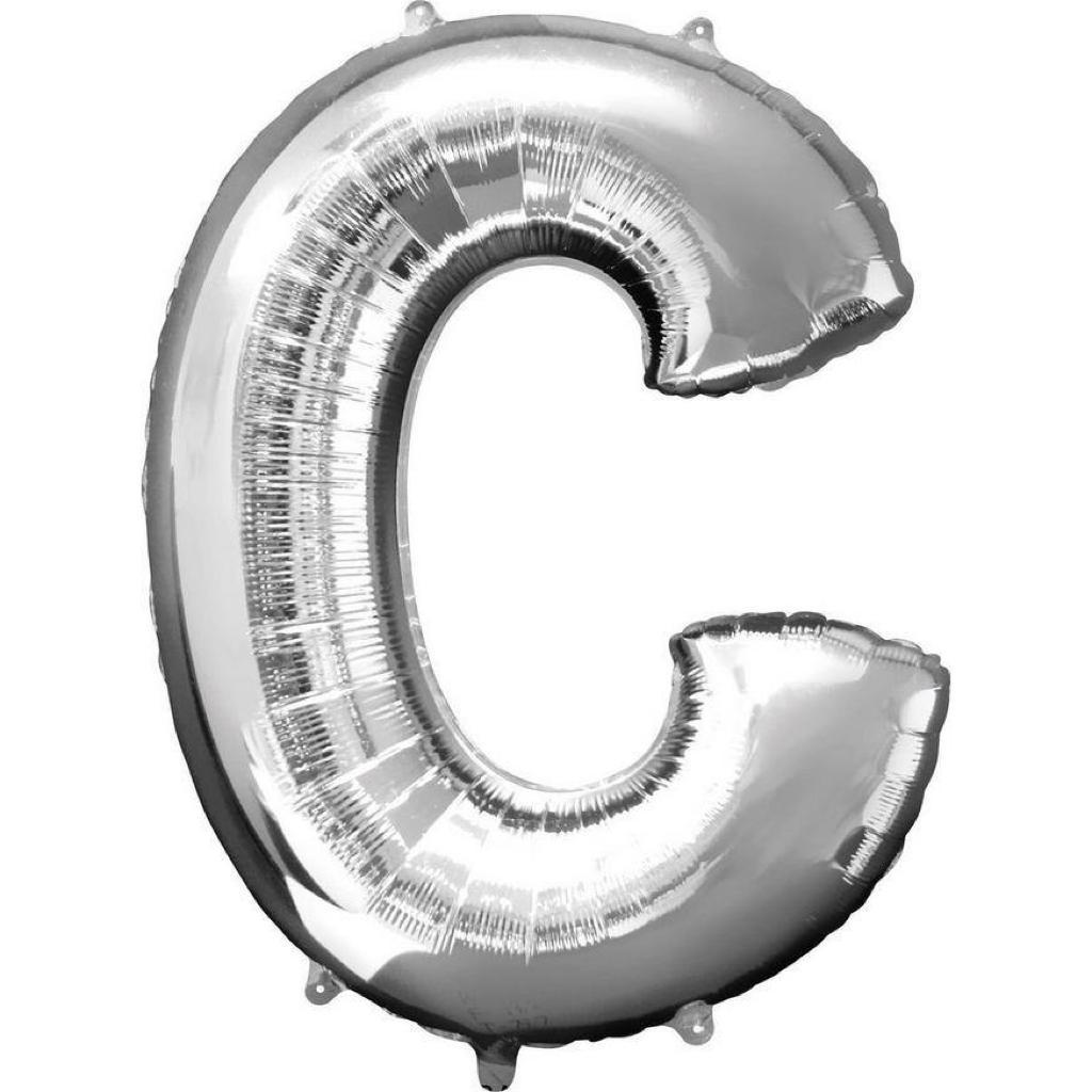 Balloon Silver Letter (C)