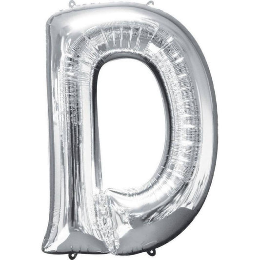 Balloon Silver Letter (D)