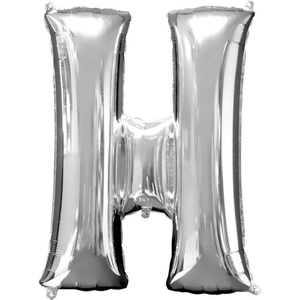 Balloon Silver Letter (H)