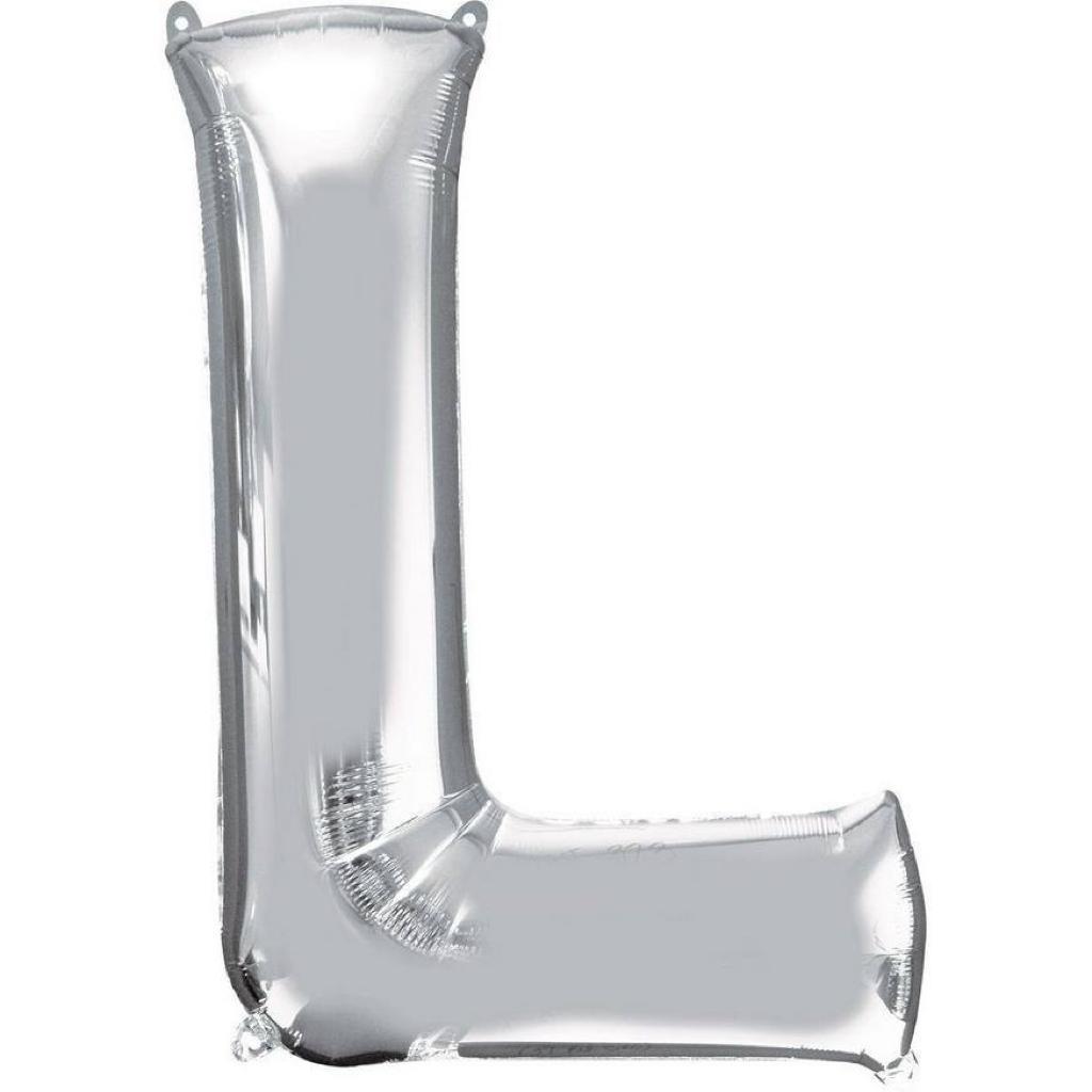 Balloon Silver Letter (L)