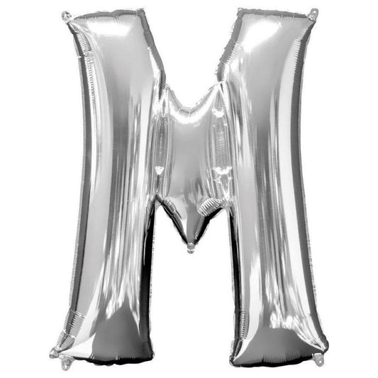 Balloon Silver Letter (M)