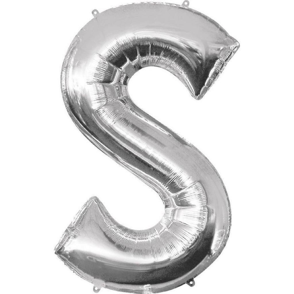 Balloon Silver Letter (S)