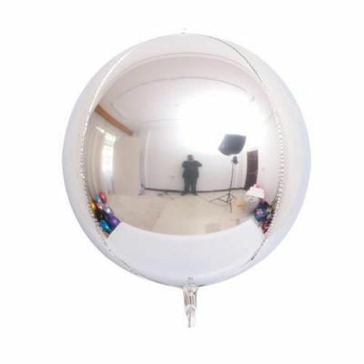 Silver 4D Foil Balloon-24"-26