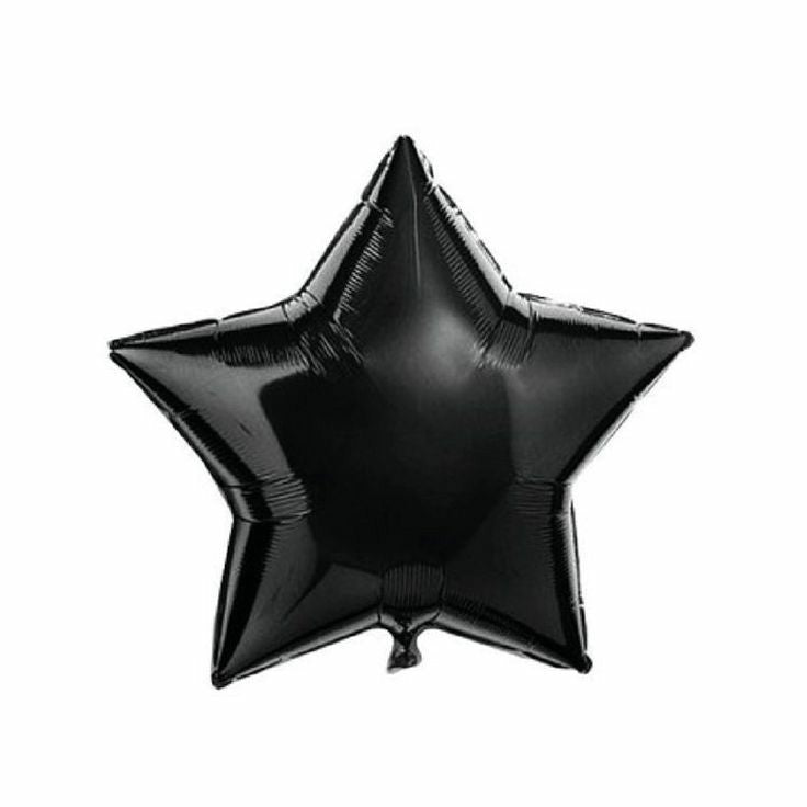 Black Star Balloon-18"-24