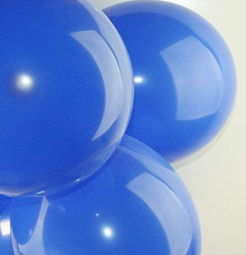 Regular Dark Blue Balloon