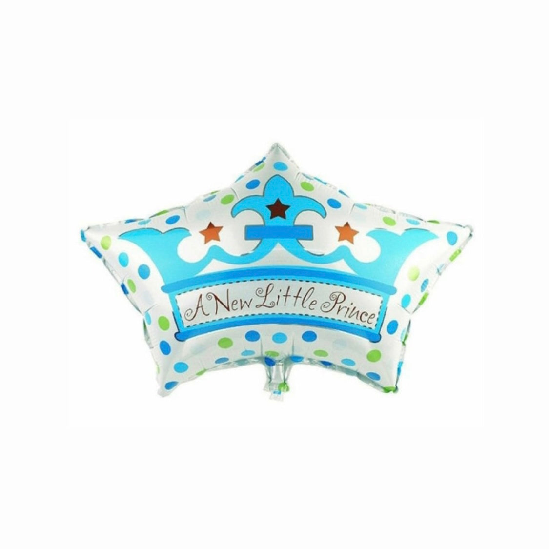 New Baby Balloon -Little Prince Crown 24" -71