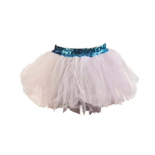 White & Blue Skirt-T22-121