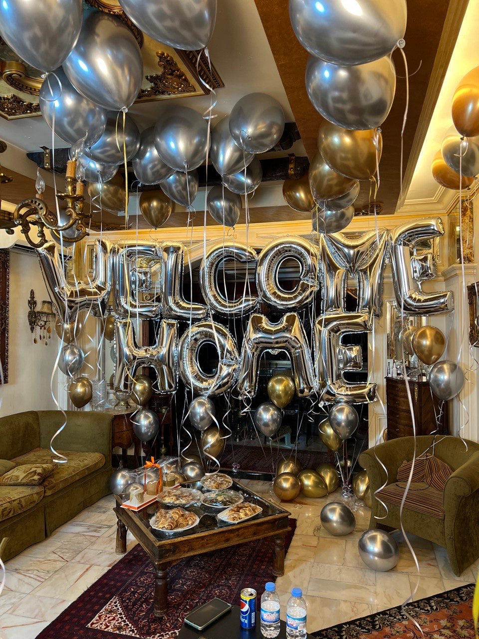 Welcome Home Decorations Balloons