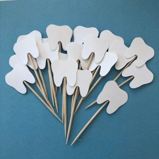 First Tooth Cupcake Topper