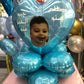 First tooth arrangement balloon -heart